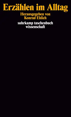 Ehlich |  Erzählen im Alltag | Buch |  Sack Fachmedien