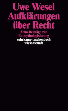 Wesel |  Aufklärungen über Recht | Buch |  Sack Fachmedien