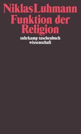 Luhmann |  Funktion der Religion | Buch |  Sack Fachmedien