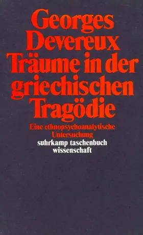 Devereux |  Träume in der griechischen Tragödie | Buch |  Sack Fachmedien