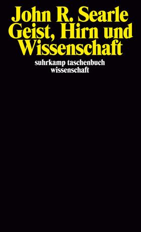 Searle | Geist, Hirn und Wissenschaft | Buch | 978-3-518-28191-8 | sack.de