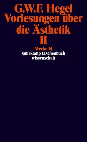 Hegel |  Vorlesungen über die Ästhetik II | Buch |  Sack Fachmedien