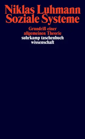 Luhmann |  Soziale Systeme | Buch |  Sack Fachmedien