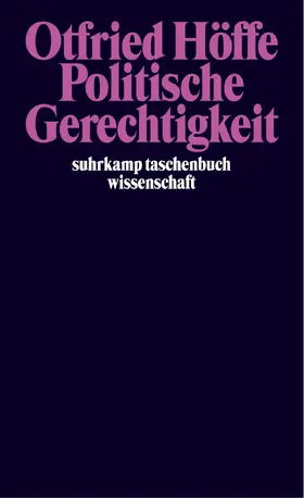 Höffe |  Politische Gerechtigkeit | Buch |  Sack Fachmedien