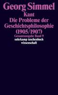 Simmel / Oakes / Röttgers |  Die Probleme der Geschichtsphilosophie (1905/1907) | Buch |  Sack Fachmedien