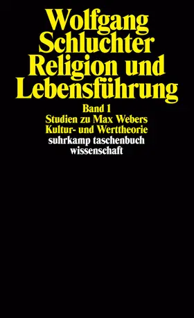 Schluchter |  Religion und Lebensführung | Buch |  Sack Fachmedien