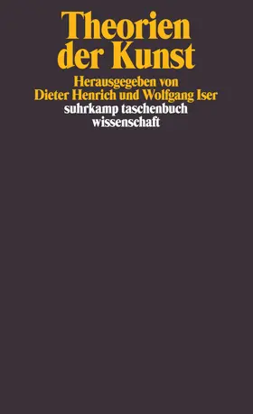 Iser / Henrich |  Theorien der Kunst | Buch |  Sack Fachmedien
