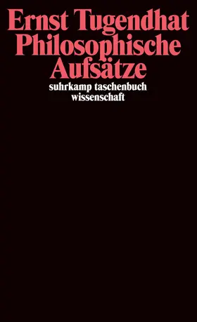 Tugendhat |  Philosophische Aufsätze | Buch |  Sack Fachmedien
