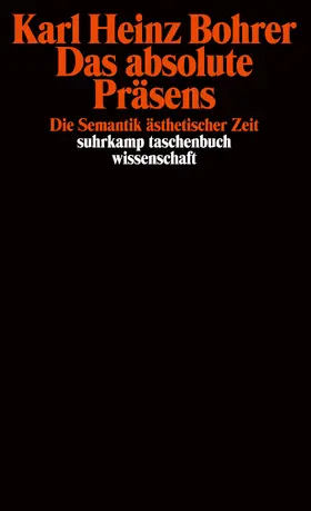Bohrer |  Das absolute Präsens | Buch |  Sack Fachmedien