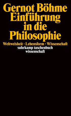 Böhme | Einführung in die Philosophie | Buch | 978-3-518-28742-2 | sack.de