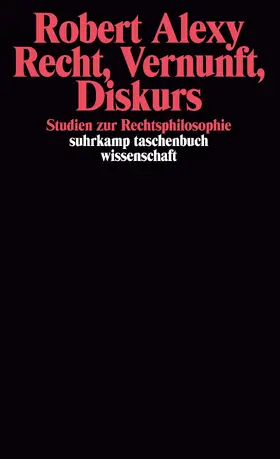 Alexy |  Recht, Vernunft, Diskurs | Buch |  Sack Fachmedien