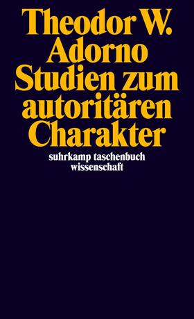 Adorno |  Studien zum autoritären Charakter | Buch |  Sack Fachmedien
