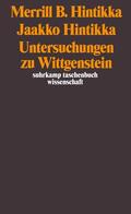 Hintikka |  Untersuchungen zu Wittgenstein | Buch |  Sack Fachmedien