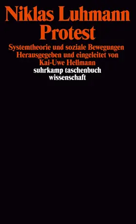 Luhmann / Hellmann |  Protest | Buch |  Sack Fachmedien