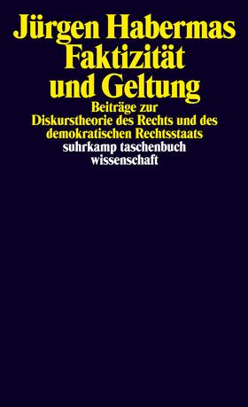 Habermas | Faktizität und Geltung | Buch | 978-3-518-28961-7 | sack.de