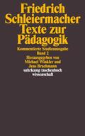 Schleiermacher / Winkler / Brachmann |  Texte zur Pädagogik 2 | Buch |  Sack Fachmedien