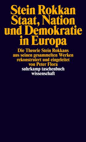 Rokkan |  Staat, Nation und Demokratie in Europa | Buch |  Sack Fachmedien