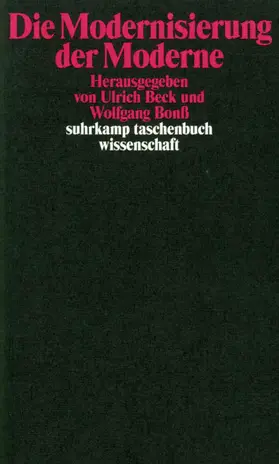 Beck / Bonß |  Die Modernisierung der Moderne | Buch |  Sack Fachmedien