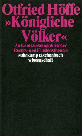 Höffe | »Königliche Völker« | Buch | 978-3-518-29119-1 | sack.de
