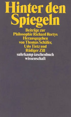 Zill / Schäfer / Tietz |  Hinter den Spiegeln | Buch |  Sack Fachmedien