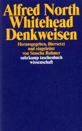 Whitehead / Rohmer |  Denkweisen | Buch |  Sack Fachmedien