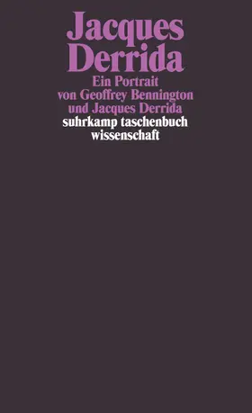 Derrida / Bennington |  Jacques Derrida | Buch |  Sack Fachmedien