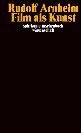 Arnheim |  Film als Kunst | Buch |  Sack Fachmedien