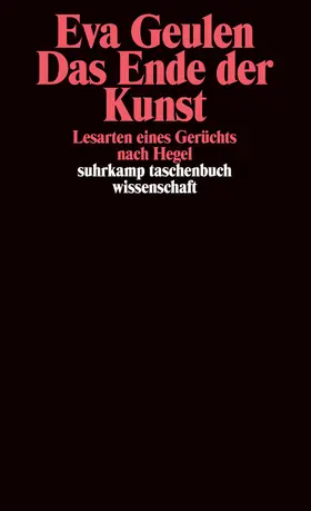 Geulen |  Das Ende der Kunst | Buch |  Sack Fachmedien