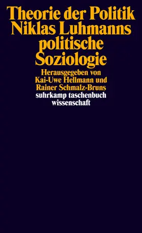 Hellmann / Schmalz-Bruns |  Theorie der Politik | Buch |  Sack Fachmedien