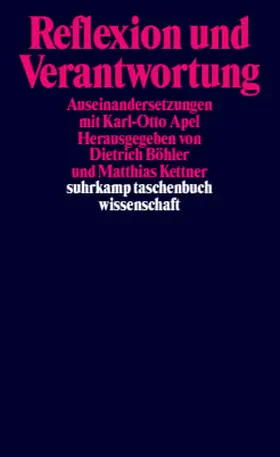 Böhler / Kettner / Skirbekk |  Reflexion und Verantwortung | Buch |  Sack Fachmedien