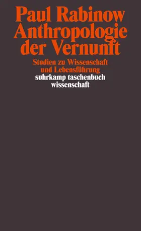 Rabinow / Caduff / Rees | Anthropologie der Vernunft | Buch | 978-3-518-29246-4 | sack.de