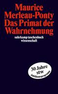 Merleau-Ponty / Wiesing |  Das Primat der Wahrnehmung | Buch |  Sack Fachmedien
