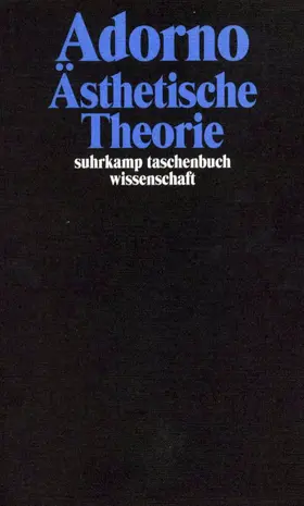 Adorno | Ästhetische Theorie | Buch | 978-3-518-29307-2 | www.sack.de