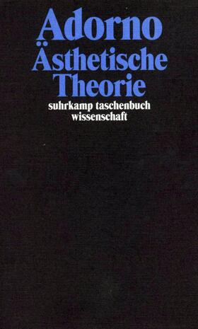 Adorno |  Ästhetische Theorie | Buch |  Sack Fachmedien