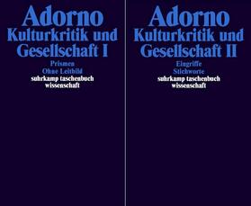 Adorno |  Gesammelte Schriften in 20 Bänden | Buch |  Sack Fachmedien