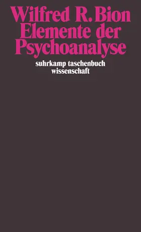Bion |  Elemente der Psychoanalyse | Buch |  Sack Fachmedien