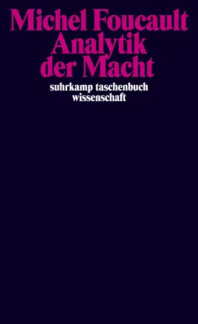 Foucault / Defert / Bischoff |  Analytik der Macht | Buch |  Sack Fachmedien