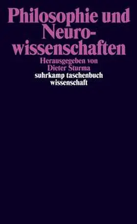 Sturma |  Philosophie und Neurowissenschaften | Buch |  Sack Fachmedien