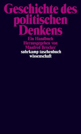 Brocker |  Geschichte des politischen Denkens | Buch |  Sack Fachmedien
