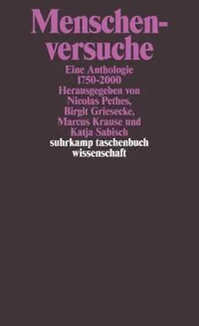 Pethes / Griesecke / Krause |  Menschenversuche | Buch |  Sack Fachmedien