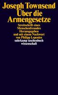 Townsend / Lepenies |  Über die Armengesetze | Buch |  Sack Fachmedien