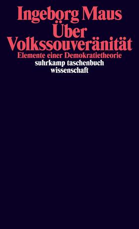 Maus | Über Volkssouveränität | Buch | 978-3-518-29607-3 | sack.de