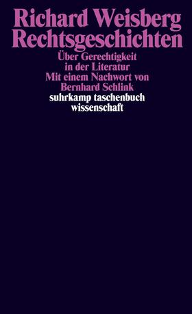 Weisberg | Rechtsgeschichten | Buch | 978-3-518-29610-3 | sack.de