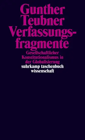 Teubner |  Verfassungsfragmente | Buch |  Sack Fachmedien