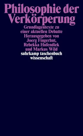 Fingerhut / Hufendiek / Wild |  Philosophie der Verkörperung | Buch |  Sack Fachmedien