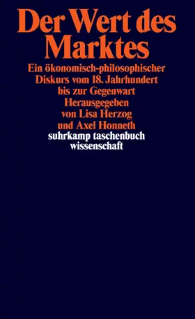 Herzog / Honneth |  Der Wert des Marktes | Buch |  Sack Fachmedien