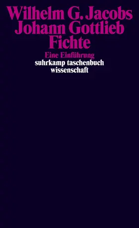 Jacobs |  Johann Gottlieb Fichte | Buch |  Sack Fachmedien