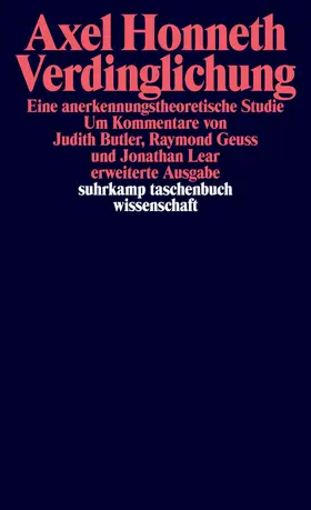 Honneth |  Verdinglichung | Buch |  Sack Fachmedien