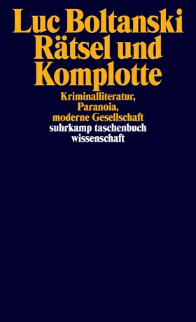 Boltanski |  Rätsel und Komplotte | Buch |  Sack Fachmedien