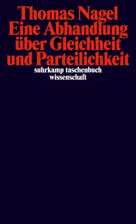 Nagel |  Eine Abhandlung über Gleichheit und Parteilichkeit | Buch |  Sack Fachmedien